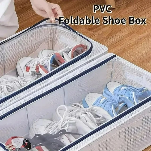 Shoe Storage Organizer | Shoe Box Organizer | Transparent Shoe Rack