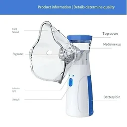 Portable Nebulizer for Adults and Kids Travel and Household Use