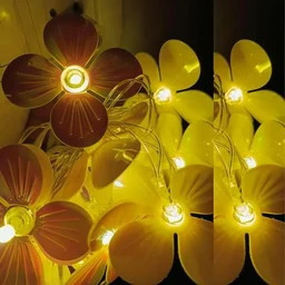 Drop Light 14 LED 3 Meter Fairy String Lights | Warm White Waterproof Decorative String Light for Home, Bedroom, Balcony, Festival & Party Decoration