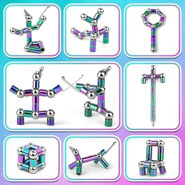 Rainbow Color Magnetic Toys Pen