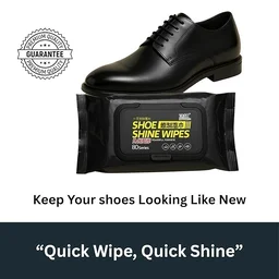 Quick Wipes for Shoes Cleaning – Shoe Cleaning Wipes for All Shoes – Portable Cleaner for Sneakers, Leather & Sports Footwear White - 1