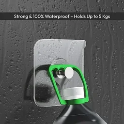 Photo Frame Hooks for Wall Without Drilling, Self Adhesive Hooks for Wall Heavy Duty Strong Nail Free for Hanging - 1