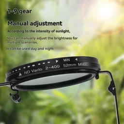 Adjustable Tint Sunglasses Twist Round SunglassesAdjustable Brightness1-9 Gears Polarized, Unisex Round Glasses for Fishing Driving Cycling, UV400 Protection Outdoor Shades