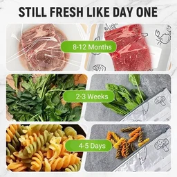 Reusable Aluminum Food Storage Bag, Stand Up Foil Sealable Bags with Zip Lock,Food Storage Preservation Bags, Leakproof Aluminium Foil Fresh keeping Bag for Vegetable Fruit Meat - 10