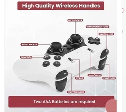 M22 Retro Video Game Console - Wireless Controller Gamepad, Plug & Play Video Gaming System with 1080P HD Graphics, 64GB, CE, ROHS and BIS Certified Original Unit