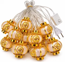 14 Ball OM Hanging Lights For Decoration And Pooja Room