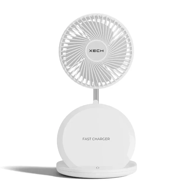 Aerocharge - Table Fan With Wireless Charger With 1 year Warranty