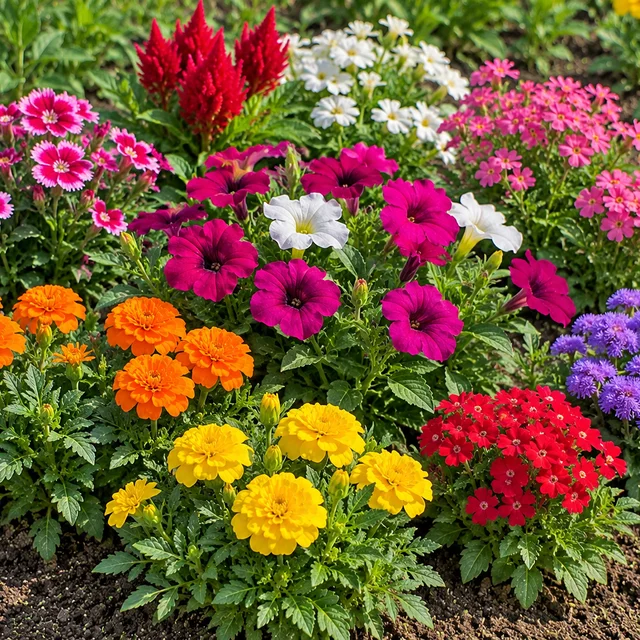 Dwarf Mix Flower Seeds - Mixed Flower Seeds