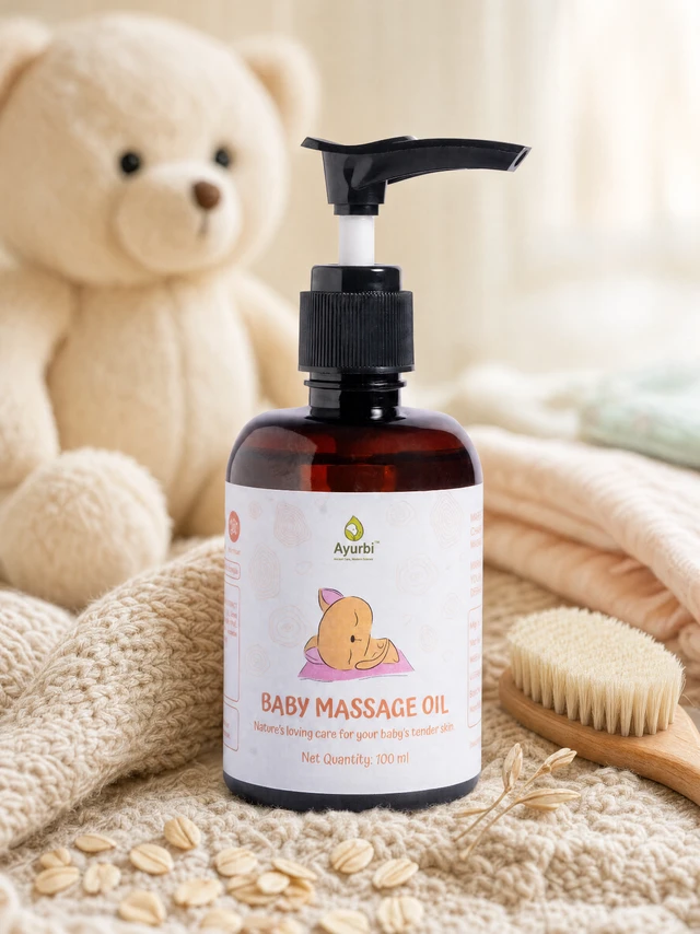 Ayurbi Baby Massage Oil - 100 ml