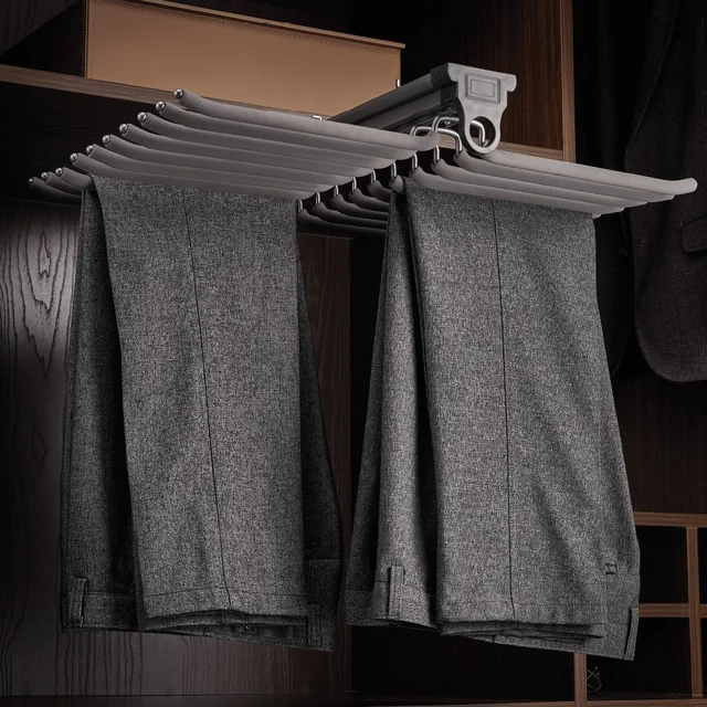 DOUBLE LINE CLOTH HANGER (GREY) - AJWAG-50, 630X455X115
