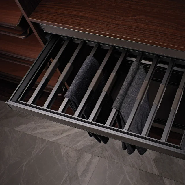 TROUSER & SAREE RACK (GREY) - AJWAG-3060, 600MM