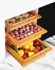 PVC WICKER BASKET - AJ28160, 600MM