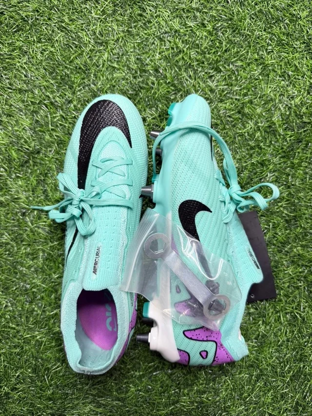 Mercurial Vapor 15 Elite Sky-blue SG Low-top With Lace