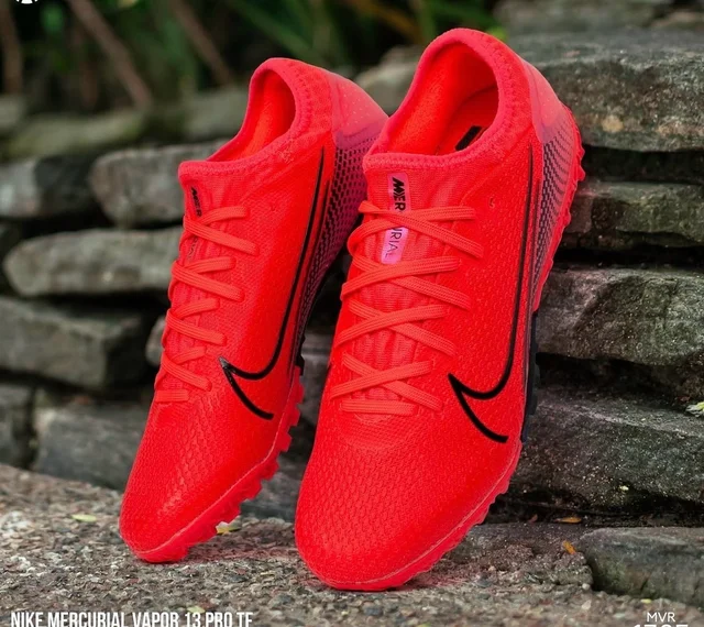 Mercurial Vapor 13 Red Colour Turf/AG With Lace