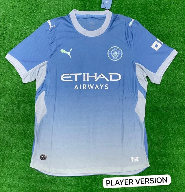 Manchester City 26/27 player version home jersey