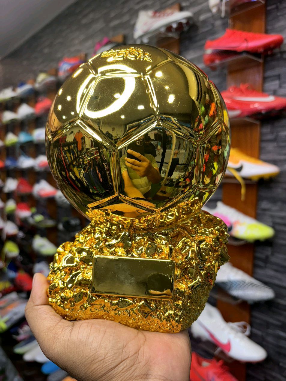 Balloon d'Or Award Replica For Showcase