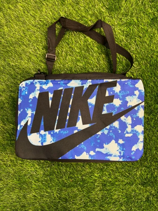 Black Blue Colour Boot And Kit Side Bag