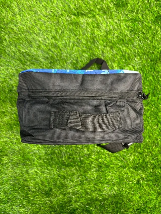 Black Blue Colour Boot And Kit Side Bag