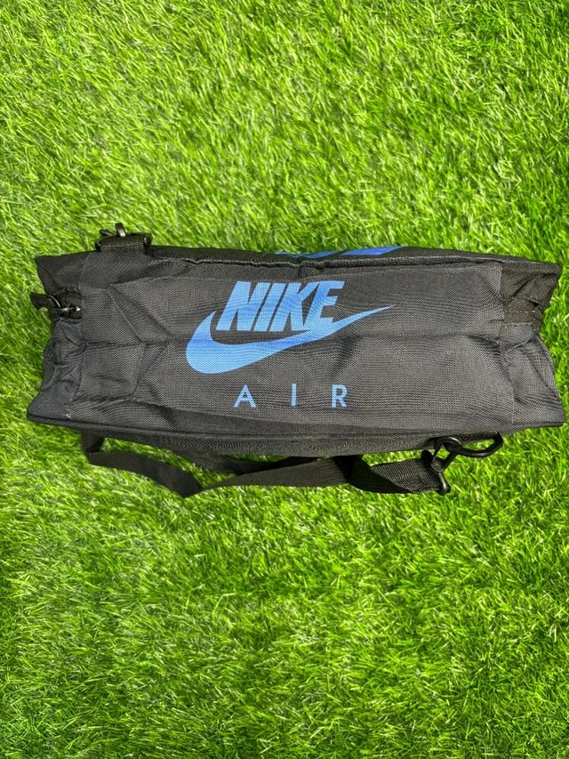 Black With Blue Colour Boot And Kit Side Bag