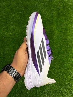 F50 Messi Edition White Astro/Turf Boot With Lace - 6.5