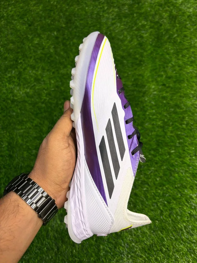 F50 Messi Edition White Astro/Turf Boot With Lace - 6.5