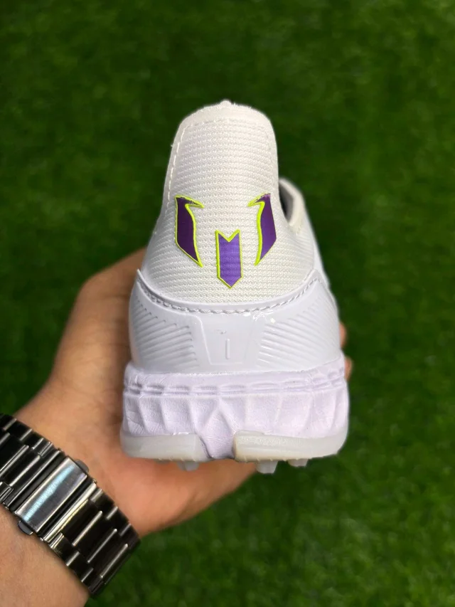 F50 Messi Edition White Astro/Turf Boot With Lace - 6.5