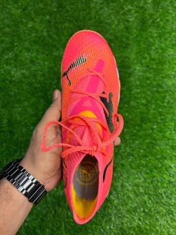 Future Red Colour Astro/Turf Boot With Lace - 6