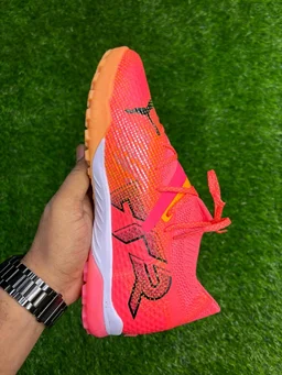 Future Red Colour Astro/Turf Boot With Lace - 6