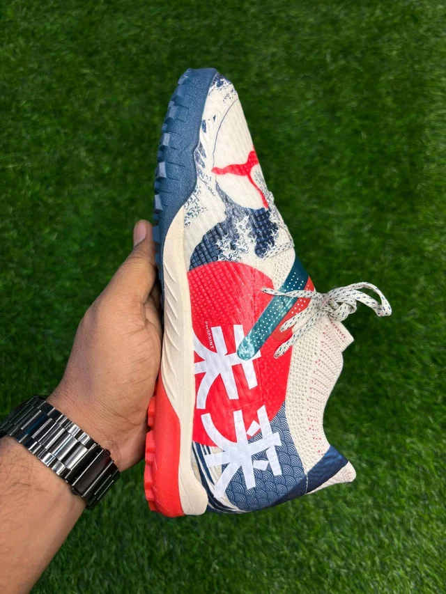 Future White And Blue Colour Astro/Turf With Lace - 6
