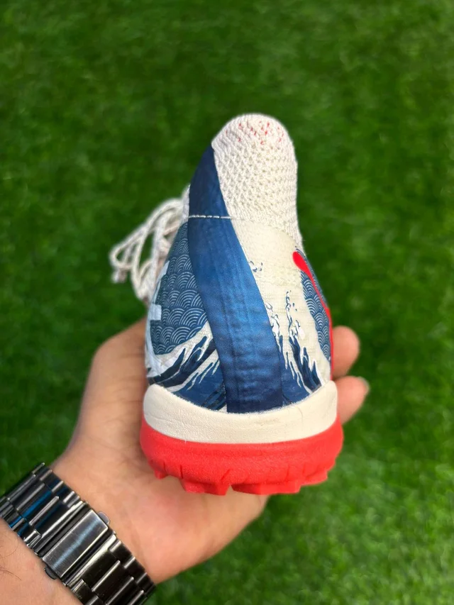 Future White And Blue Colour Astro/Turf With Lace - 6
