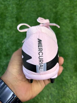 Mercurial Superfly 9 Baby Pink SG Low-Top(Metal Changer) - 5.5