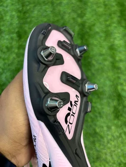 Mercurial Superfly 9 Baby Pink SG Low-Top(Metal Changer) - 5.5