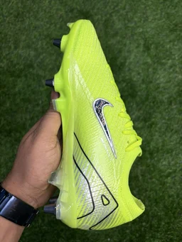 Mercurial Vapor 16 Light Green SG With Lace(Metal Changer) - 5.5