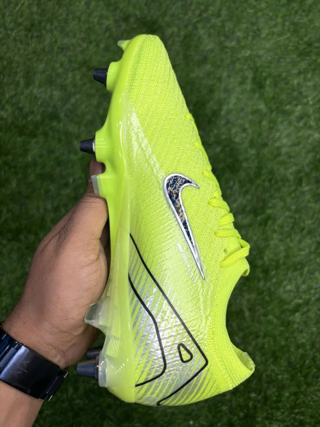 Mercurial Vapor 16 Light Green SG With Lace(Metal Changer) - 5.5