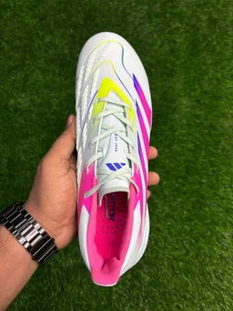 Predator Elite Pink Colour Astro/ Turf With Lace - 6