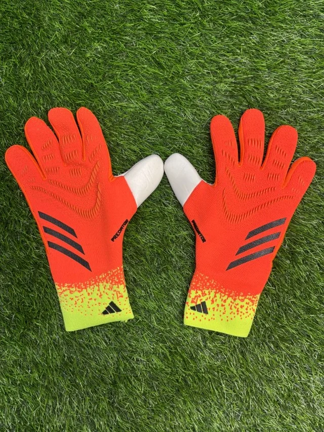 Predator Orange And Yellow GK Gloves
