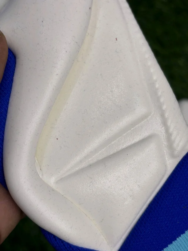 Predator White And Blue GK Gloves - 8