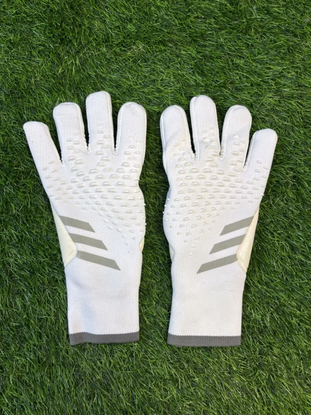 Predator White GK Gloves