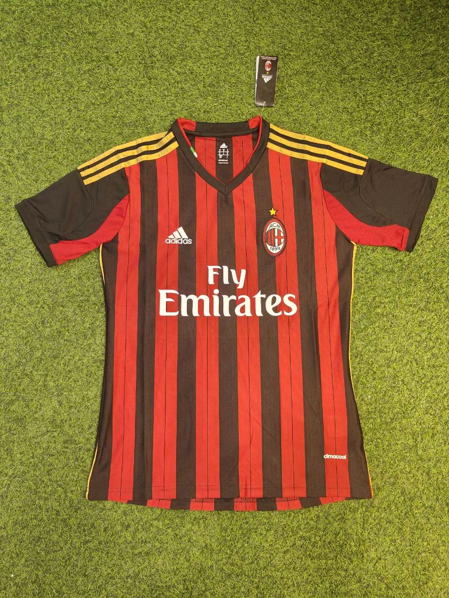 Retro Ac Milan 2013-14 Home Jersey