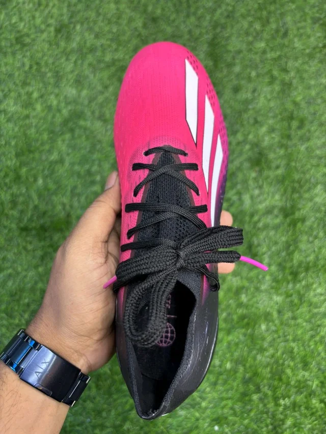 Speed Portal Pink And Black SG Low-top With Lace (Metal Changer) - 6
