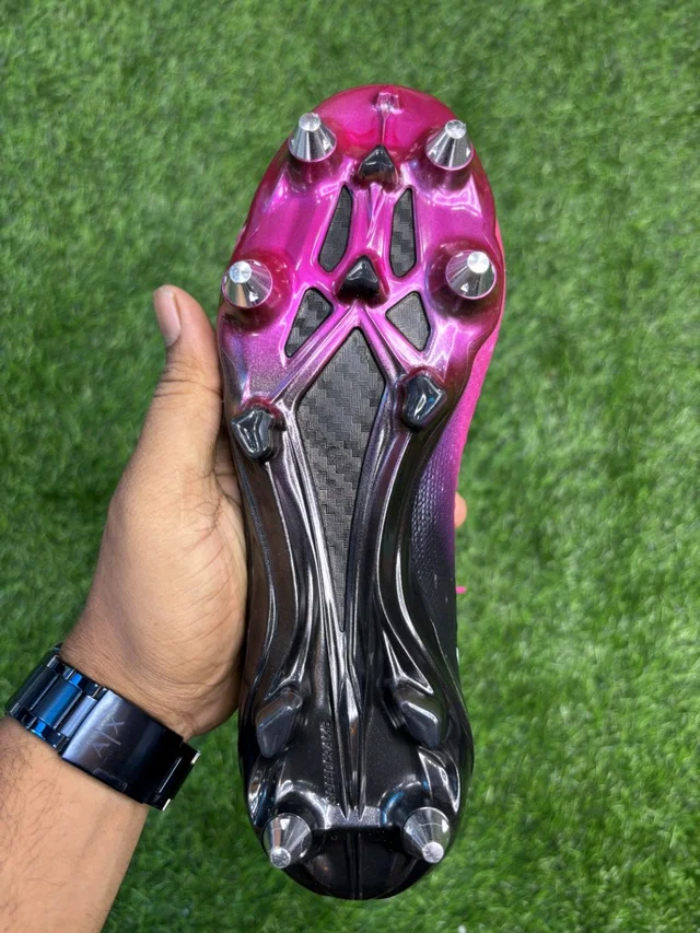 Speed Portal Pink And Black SG Low-top With Lace (Metal Changer) - 6