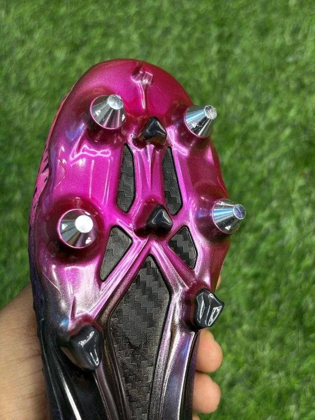 Speed Portal Pink And Black SG Low-top With Lace (Metal Changer) - 6