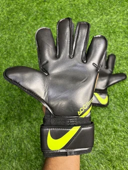 Vapor Grip 3 Black & Neon Green Premium Match Gloves - 8
