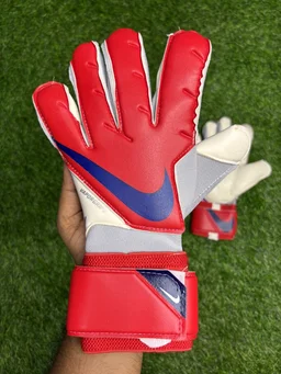 Vapor Grip 3 Red & White Premium Match Gloves - 8
