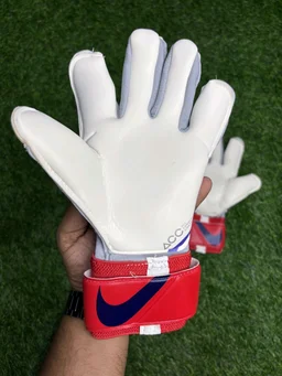 Vapor Grip 3 Red & White Premium Match Gloves - 8