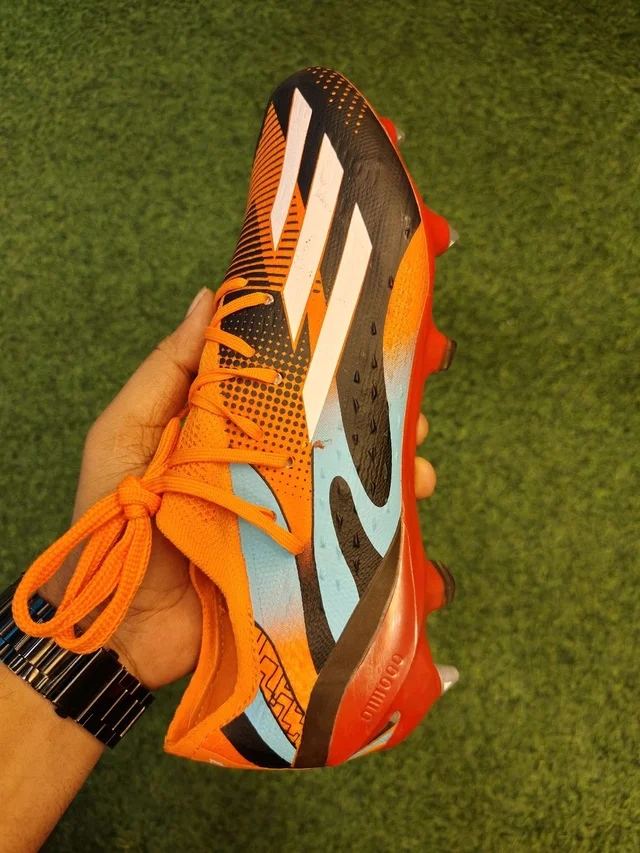 X Speedportal Orange Colour Metal Changer Boot