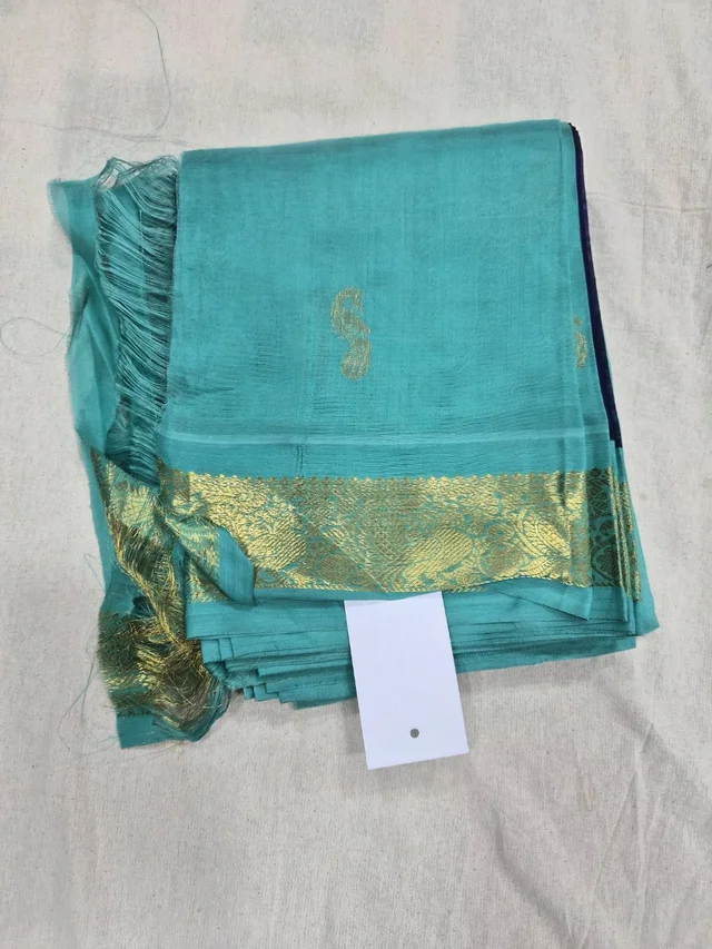 Mangalagiri Pure Pattu With Butta 