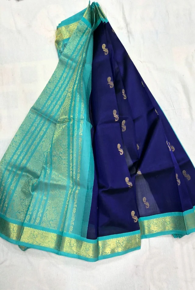 Mangalagiri Pure Pattu With Butta