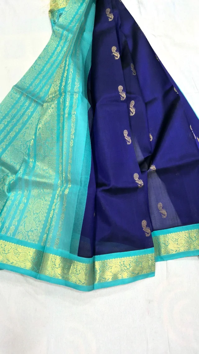 Mangalagiri Pure Pattu With Butta
