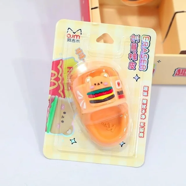 Burger Slipper Eraser